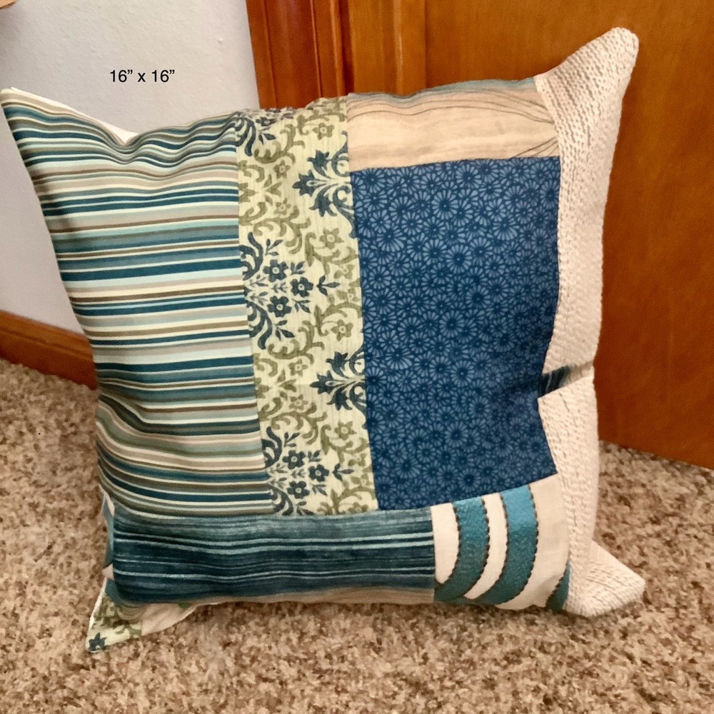 ‘Pillow Talk’ custom decorative pillow